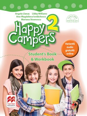 cover image of Happy Campers. Student Book, Workbook. Clasa a II-a